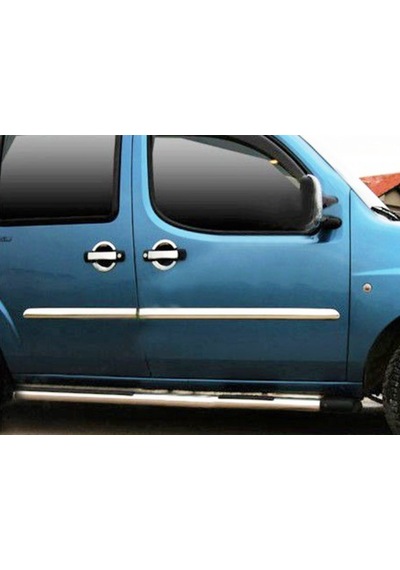 Fiat Doblo 2000-2010 Arası Krom Kapı Kolu 4 Kapı 12 Prç P.çelik