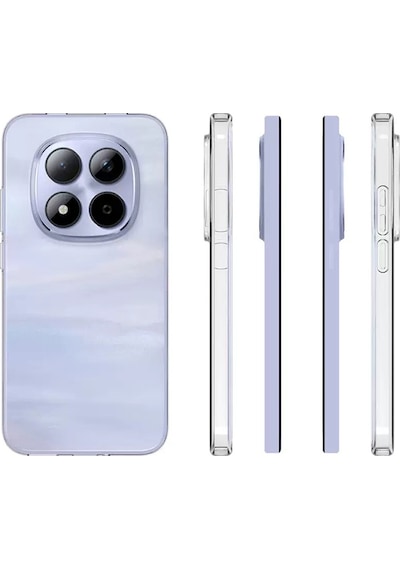 Xiaomi Redmi Note 15 Pro 4g Kılıf İnce Ve Esnek Şeffaf Süper Silikon