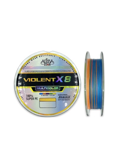 Albastar Violent 8x Pe 150mt İp Misina 0.14mm