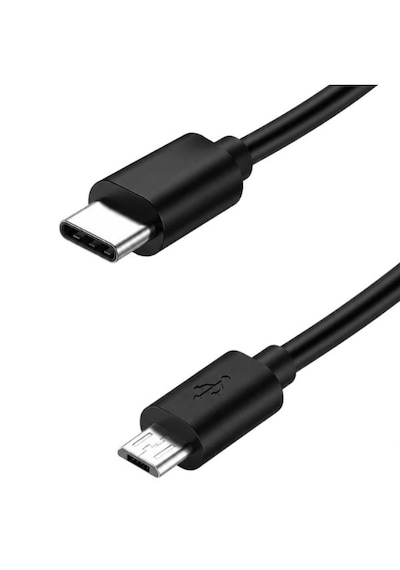 Type C To Mikro Micro Usb Şarj Ve Data Ara Kablosu 1 Metre