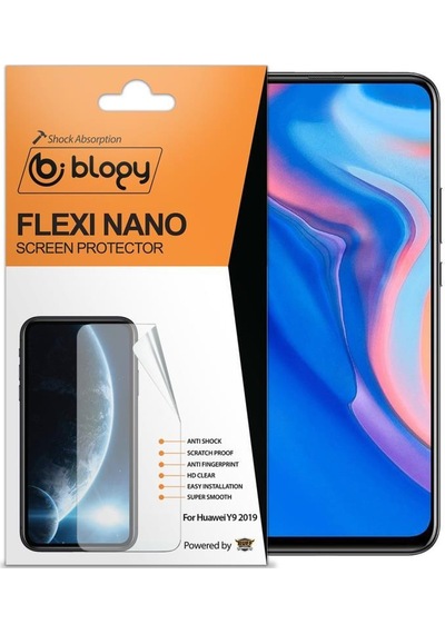 Blogy Y9 2019 İle Uyumlu Flexi Nano Ekran Koruyucu