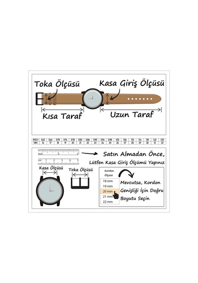 Burberry Uyumlu 20mm Siyah Deri Saat Kordonu
