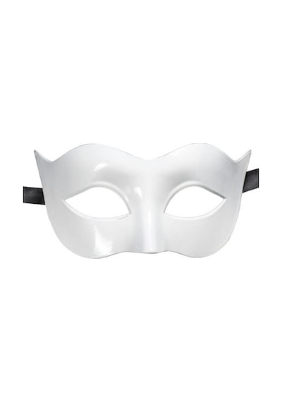 Beyaz Renk Masquerade Kostüm Partisi Venedik Balo Maskesi