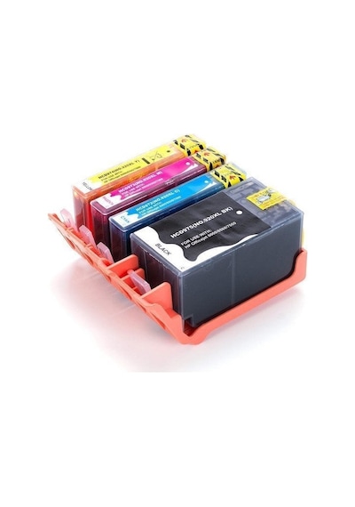 Hp Officejet 7500 4 Renk Kartuş Seti 8681986498375 Photoink