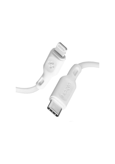 Spigen Essential Usb-c To Lightning 1 Metre Hızlı Şarj/data Kablosu Mfı Lisanslı C10cl White