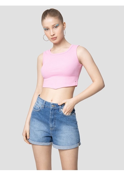 LOFT Crop Kadın Atlet Lf2031991 Q1.v1 Pembe
