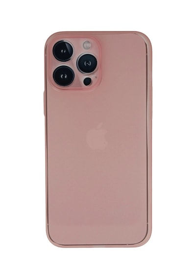 Apple iPhone Uyumlu 13 Pro Kılıf Pp Ultra İnce Kapak - Pembe İtdark35723