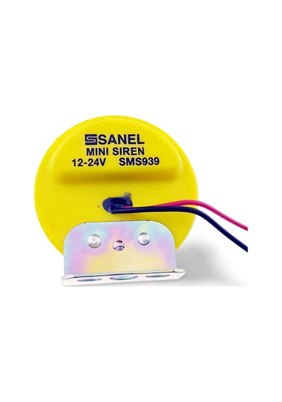 Sms939 12v Mini Siren Geri Vites Kornası Su Geçirmez Ip67