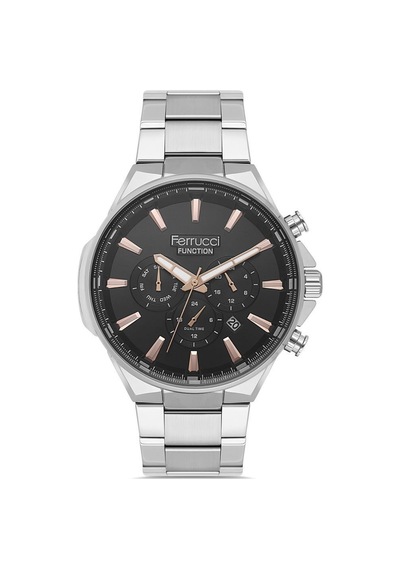 Ferrucci Fcf 0625 12654m.02 Erkek Kol Saati Metalik Gri