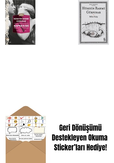 Şıpsevdi Günümüz Türkçesiyle + Billur Kalp + Okuma Sticker'ları