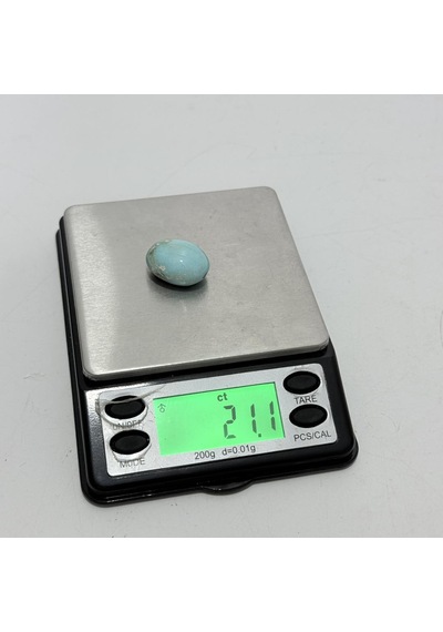Doğal İran Nişabur Firuze Turkuaz Taşı 21,10 Karat - 4,20 Gram T215