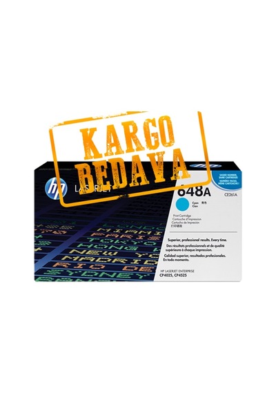 Hp 648A-Ce261A Mavi Toner (11.000 Sayfa )