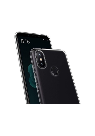 Xiaomi Redmi S2 Kılıf Zore Süper Silikon Kapak Renksiz