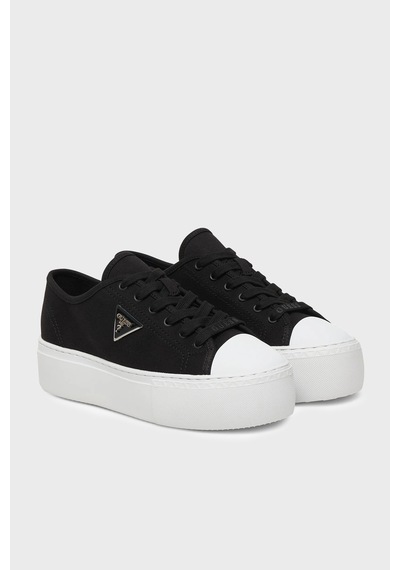 Guess Bayan Ayakkabı Fljjz3 Fab12 Black Siyah Siyah