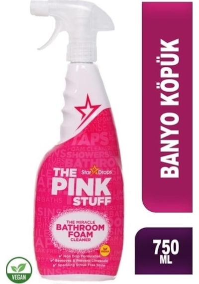 The Pink Stuff Mucizevi Banyo Köpük Temizleyici 750 ML