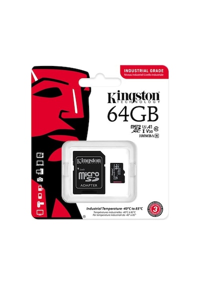 Kingston 64gb Micro Sdxc Endüstriyel Sdcıt2/64g