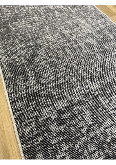 Hoom Rugs Vintage Vtg 119 Gri Dekoratif Yıkanabilir Kilim Gri