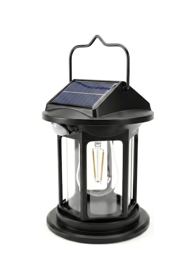 Panther Pt-387 Usb Şarjlı Solar Kamp Lambası Siyah