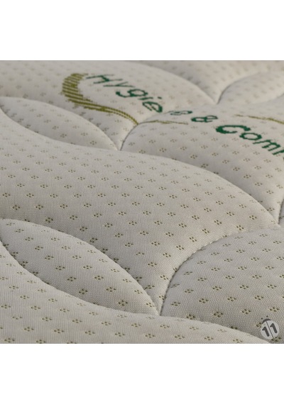 60 x 120 Ortopedik Bamboo Yaylı Yatak Bambu Bebek Yatağı