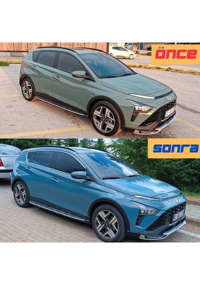 Hyundai Bayon Krom Cam Çerçevesi Set 2020- 12 Parça