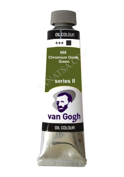 Talens Van Gogh Yağlı Boya 40 ML 668 Chromium Oxide Green