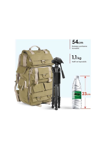 Kobb Kbl20t 160cm Su Terazili Profesyonel Alüminyum Lazer Tripod Fr Kbl20t