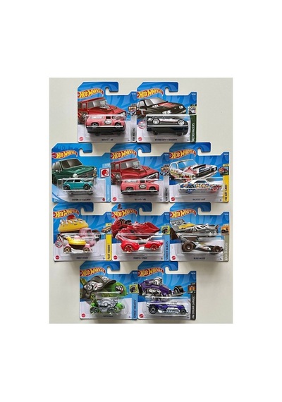 Hotwheels 10'lu Başlangıç Seti - Onlu Farklı Model Araba