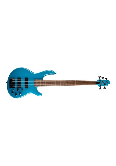 Cort C5 Deluxe Cbl Bas Gitar, 5 Telli, Şeker Mavisi