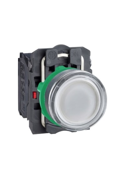 Schneider Xb5aw31b5  Beyaz Işıklı Buton  1na-1nk  Yaylı  24v N11.747