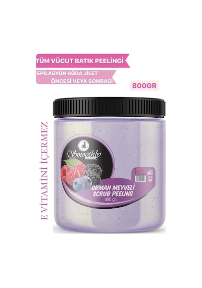 Smoothly Crema Peeling 800g Orman Meyveli