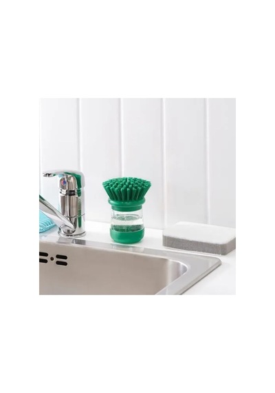 Ikea Vıdeveckmal Deterjan Hazneli Bulaşık Fırçası, Yeşil, Sızdırmaz Tasarım 90556702
