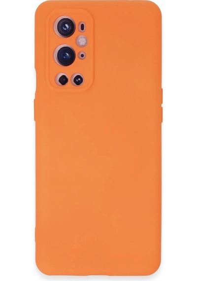 Durukar One Plus 9 Pro Kılıf Nano İçi Kadife Silikon - Turuncu