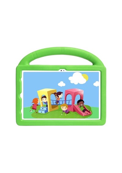 Galaxy Uyumlu Tab A7 10.4 T500 2020 Tekerlek Standlı Tablet Eva Silikon