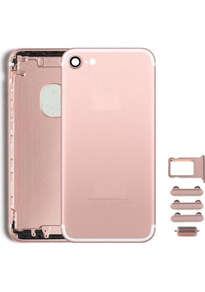 Apple Uyumlu iPhone 7 İle Boş Kasa Pembe