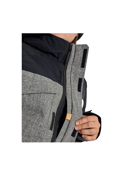 Burton Burton Covert 20 2l Erkek Çocuk Siyah Snowboard Ceketi True Black/bog Heather