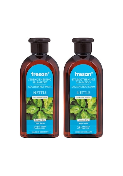 Tresan Yağlı Saçlar için Isırgan Şampuanı 2 x 300 ML