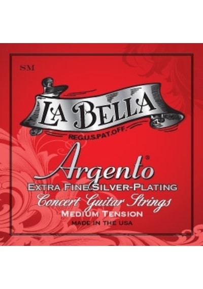 La Bella Klasik Gitar Teli Sm-argento Medium Tansiyon