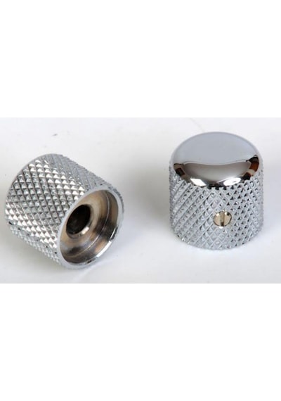 Fender Knobs Vintage Dome Style Tele Chrome