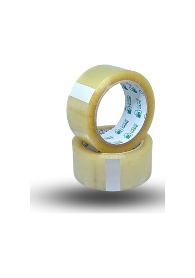 45mm Şeffaf Koli Bandı- 6 Adet - Hotmelt - Extra Güçlü Yapışma 6