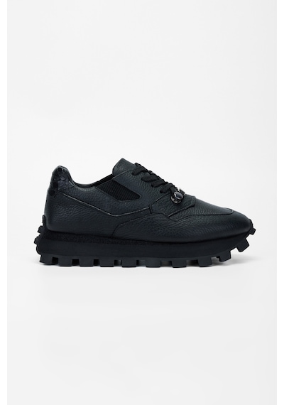 Valmenti Kadın Siyah Floter Hakiki Deri Sneakers & Spor Ayakkabı 1011 6215 Bn Ayk Sk23/24 Siyah