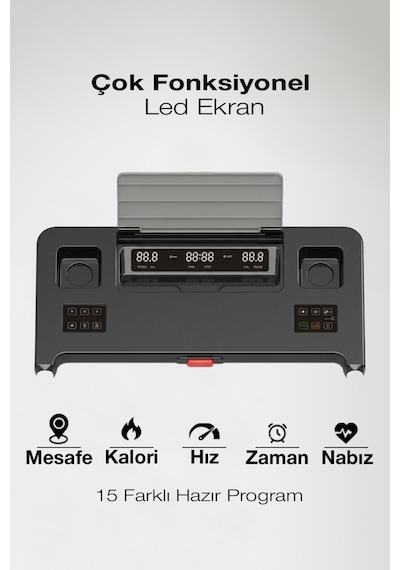 Proforce Lento Ayarlanabilir Yürüme Bandı Led Ekran, Kolay Kurulu