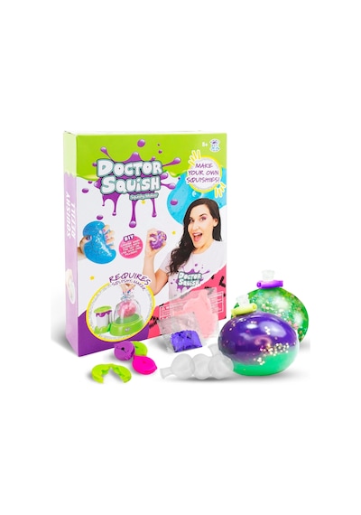 Doctor Squish Pack Refill, Yedek Paket Parlak Simli Sukuşi Yapım Seti - Doktor Sukuşi - Sukuşi Yap O Renkli