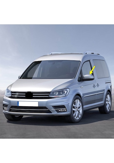 Vw Caddy 2016-2020 Sol Dış Dikiz Aynası Üst Kapağı 2k5857527b