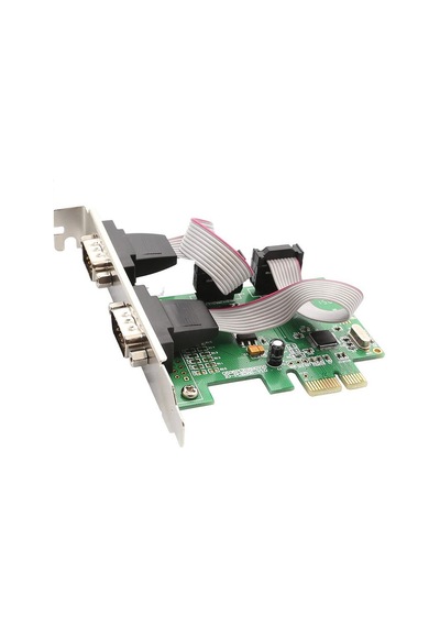 2 Port Seri Bağlantı PCI Express X1 Kart PCI Express Rs232