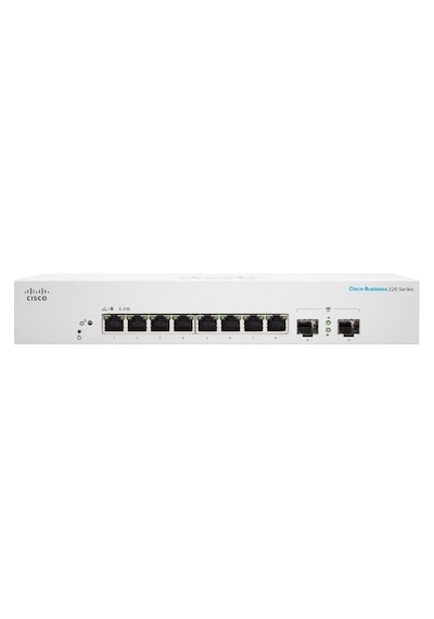 Cisco Cbs220-8t-e-2g Akıllı Yönetilebilir Switch 8 Port Gigabit
