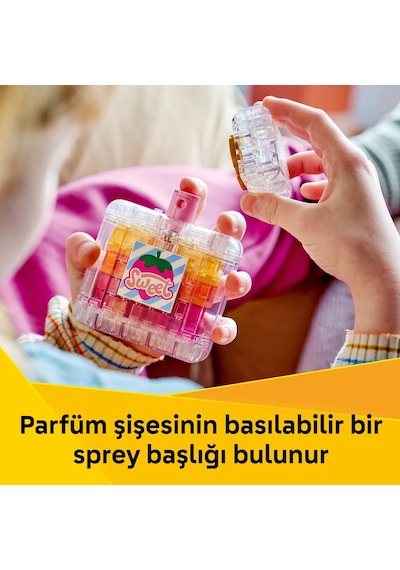 LEGO® Creator 3’ü 1 Arada Çiçekli Dekoratif Parfüm Şişesi 31383 - 8+ için Renkli Etiketler İçeren Oyuncak Yapım Seti (286 Parça)