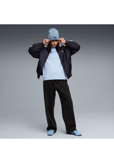 Puma T7 Bomber Kadın Lacivert Günlük Stil Ceket 63347816 1696051 Mavi