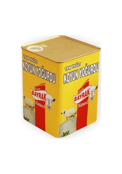Üzeyir Bayrak Tam Yağlı Koyun Yoğurdu 5 KG