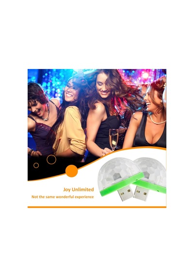 Apple Uyumlu iPhone Android Mini Sihirli Disko Topu 4W Led Usb Küre Magic Ball (339992130)