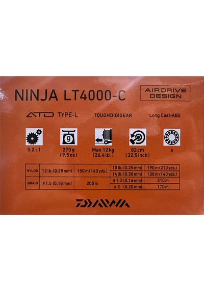 Daiwa Ninja 23 Lt 4000 C Spin Olta Makinesi